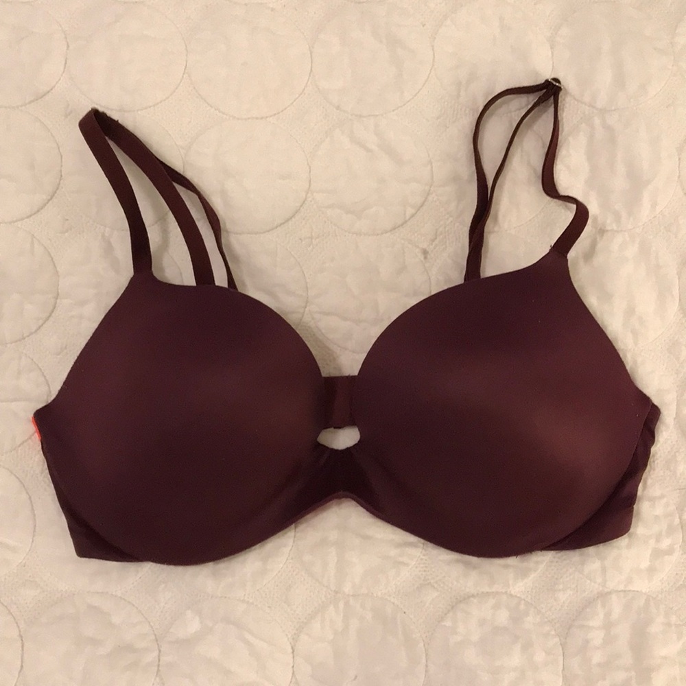 {PINK Victoria’s Secret} Maroon Push Up Bra 34C